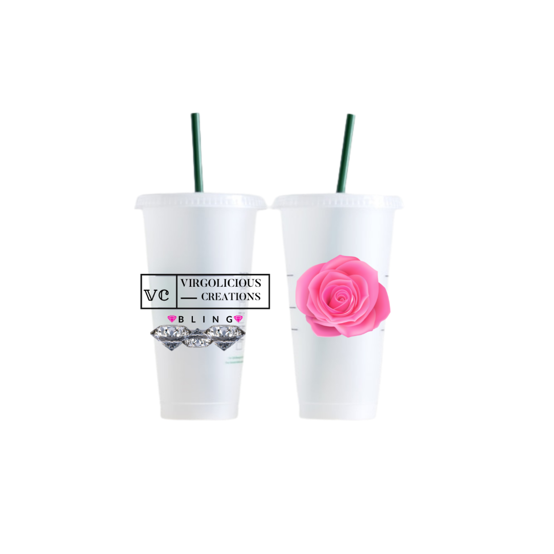 Ombré Starbucks Cold Cup, Custom Name, Cup Only