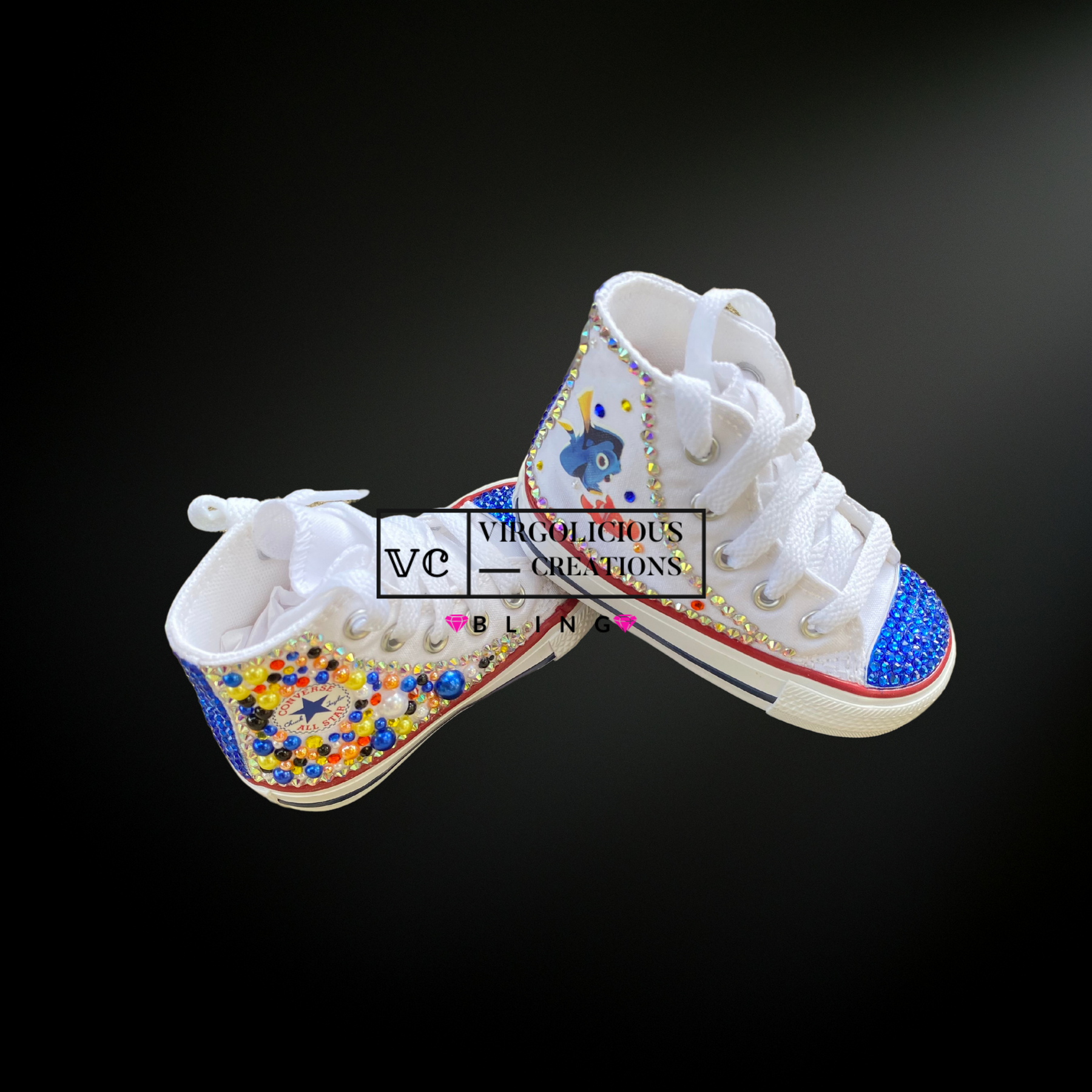 Custom Baby Toddler Bling Virgolicious Creations